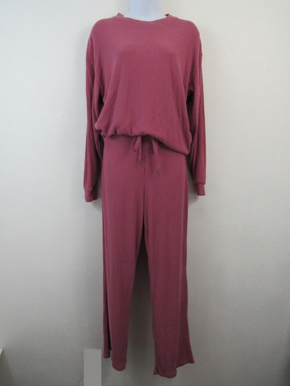 Honeydew Small Long Sleeve Pink Pajama Set Pink Pants Matching Set Loungewear